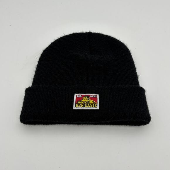 Ben Davis Knit Cuffed Beanie Hat Made in USA Workwear - Picture 1 of 9